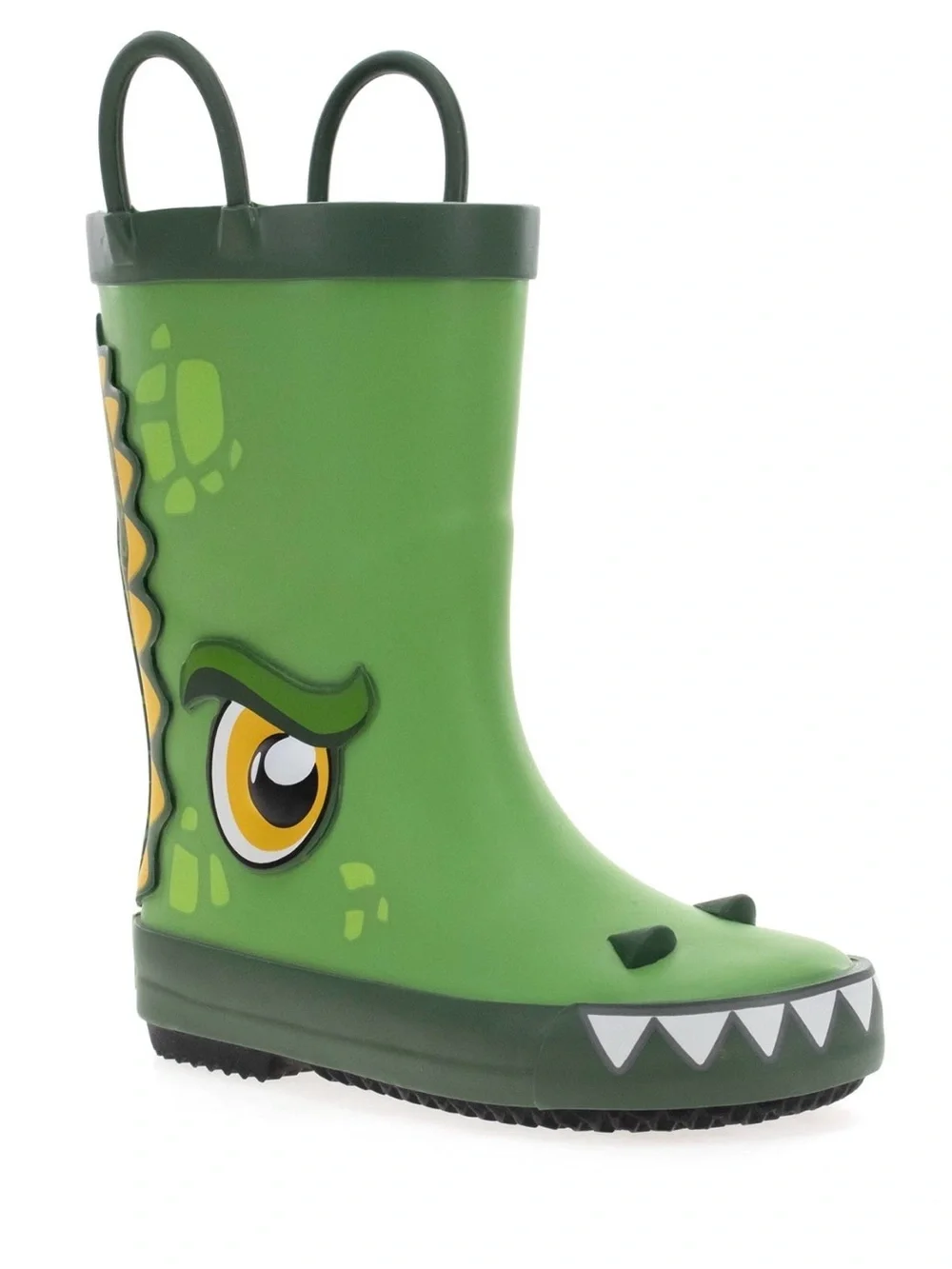Western Chief Green Dinosaur Rain Boots for Kids